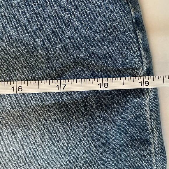 Gloria Vanderbilt Amanda Straight Leg, Stretch, Jeans Medium Wash/Rinse, Size 14 - Picture 10 of 16